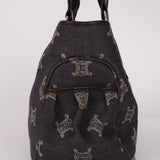 Celine Denim Macadam Small Boogie Bag
