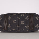 Celine Denim Macadam Small Boogie Bag