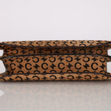 Celine Triomphe C Pony Hair Clasp Shoulder Bag