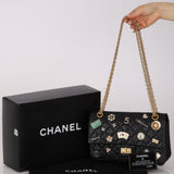 Limited Edition Chanel 2016 Aged Calfskin Lucky Charms 2.55 Reissue Flap AGHW