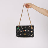 Limited Edition Chanel 2016 Aged Calfskin Lucky Charms 2.55 Reissue Flap AGHW