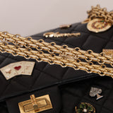 Limited Edition Chanel 2016 Aged Calfskin Lucky Charms 2.55 Reissue Flap AGHW