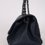 Chanel 2012 Navy Deerskin Ultimate Stitch Flap