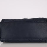 Chanel 2012 Navy Deerskin Ultimate Stitch Flap