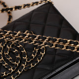 Chanel 2020 Lambskin Once Upon A Time Wallet On Chain