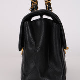 Ultra-Rare Chanel 1996 Caviar Double-Sided Small Classic Flap 24K GP