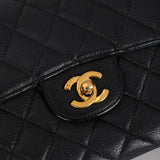Ultra-Rare Chanel 1996 Caviar Double-Sided Small Classic Flap 24K GP