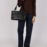 Chanel 2007 Black Caviar Timeless Tote BGHW