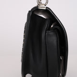 Chanel 2017 Calfskin Coco Eyelets Small Flap