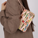 Chanel 2017 Satin Pink Paris Cuba Cigare Mini Square Flap Bag