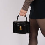 Loewe Box Leather Anagram Vanity Top Handle Bag