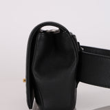 Chanel 2019 Navy Caviar Captain Gold Bar Belt Bag