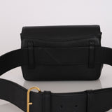 Chanel 2019 Navy Caviar Captain Gold Bar Belt Bag