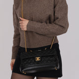 Chanel 2013 Caviar Two-Way Medium Flap Bag