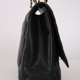 Chanel 2011 Caviar Maxi Classic Single Flap GHW