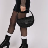 Rare Chanel 2013 Runway Lambskin Small Hula Hoop Bag