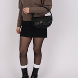 Rare Chanel 2013 Runway Lambskin Small Hula Hoop Bag