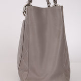 Chanel 2013 Grey Caviar Grand Shopping Tote