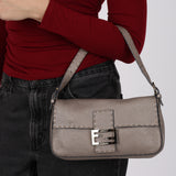 Fendi Metallic Selleria Baguette