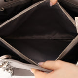 Chanel 2013 Grey Caviar Grand Shopping Tote