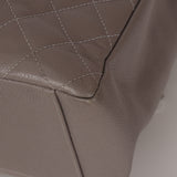 Chanel 2013 Grey Caviar Grand Shopping Tote