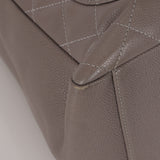 Chanel 2013 Grey Caviar Grand Shopping Tote