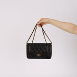 Chanel 1995 Lambskin Small Diana Flap 24K GP