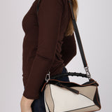 Loewe Multicolor Leather Small Braided Puzzle Bag