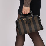 Fendi Pequin Mini Frame Doctor Bag