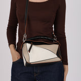 Loewe Multicolor Leather Small Braided Puzzle Bag