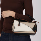 Loewe Multicolor Leather Small Braided Puzzle Bag