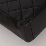 Rare Chanel 1996 Lambskin Double Turnlock Shoulder Bag 24K GP