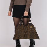 Fendi Devil Large Trapezio Tote