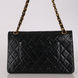Chanel 1991 Lambskin Medium Classic Double Flap 24K GP