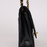 Chanel 1991 Lambskin Medium Classic Double Flap 24K GP