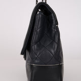 Chanel 2015 Bicolor Lambskin Paris-Salzburg Jumbo Tyrolean Flap