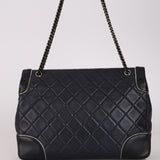 Chanel 2015 Bicolor Lambskin Paris-Salzburg Jumbo Tyrolean Flap