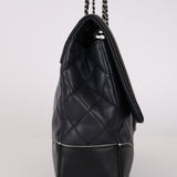 Chanel 2015 Bicolor Lambskin Paris-Salzburg Jumbo Tyrolean Flap