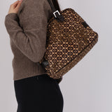 Fendi Zucca Mirage Ponyhair Mini Bauletto