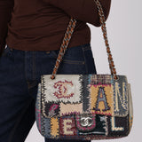 Ultra-Rare Chanel 2011 Patchwork Jumbo Single Flap Bag