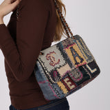Ultra-Rare Chanel 2011 Patchwork Jumbo Single Flap Bag