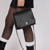 Chanel 2019 Lambskin Double Pocket Bag