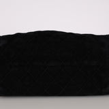Chanel 2025 Black Small Suede 25 AGHW
