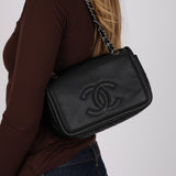 Chanel 2011 Caviar Timeless Medium Full Flap Bag