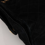 Chanel 2025 Black Small Suede 25 AGHW