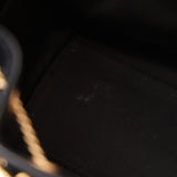 Chanel 2025 Black Small Suede 25 AGHW