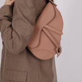 Dior 2019 So Matte Nude Medium Saddle Bag