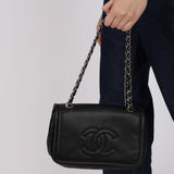 Chanel 2011 Caviar Timeless Medium Full Flap Bag