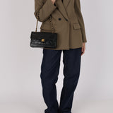 Chanel 1990 Lambskin Single Flap Bag 24K GP
