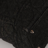 Christian Dior 2000 Denim Cannage Medium Lady Dior